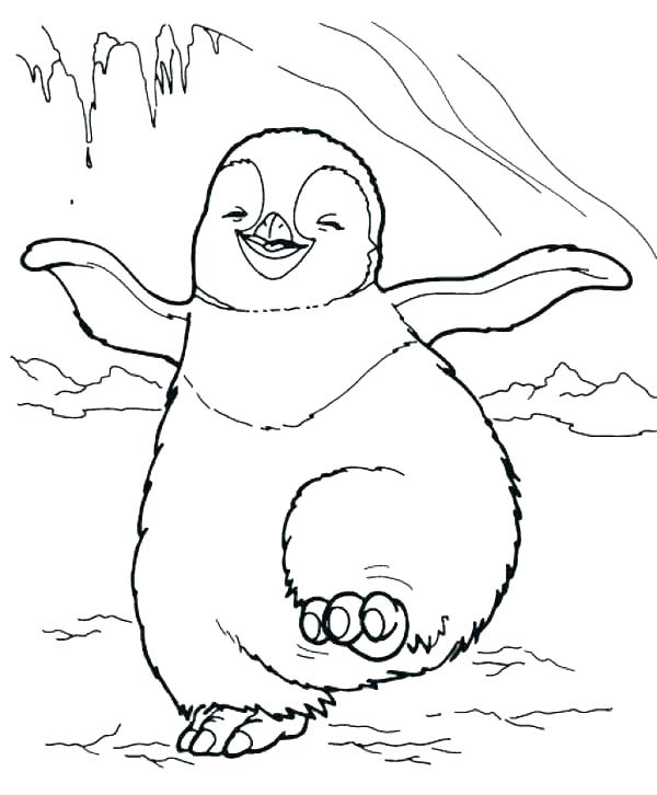 600x726 Penguins Coloring Pages Club Penguin Coloring Pages Club Penguin