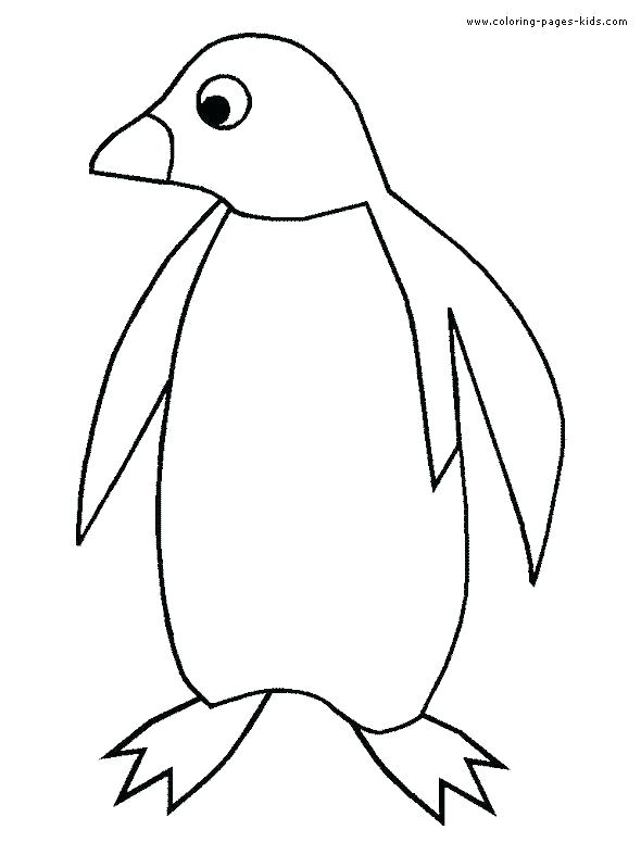 590x787 Pittsburgh Penguins Coloring Pages Penguin Wear A Scarf Coloring