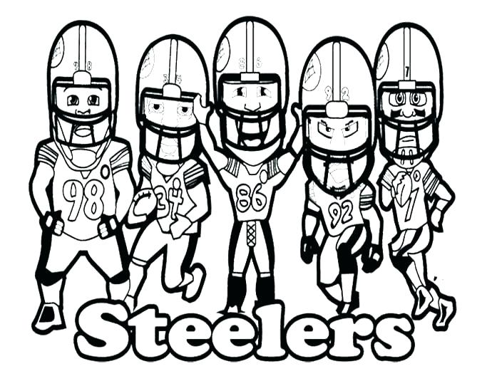 690x535 Steelers Coloring Pages Coloring Pages Realistic Coloring Pages