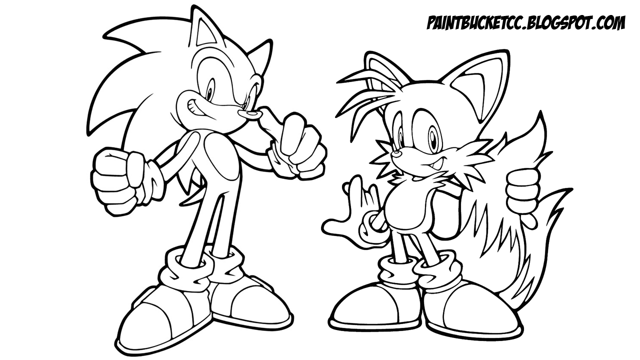 1280x720 Paint Bucket Coloring Pages And Pixel Art Sonic The Hedgehog