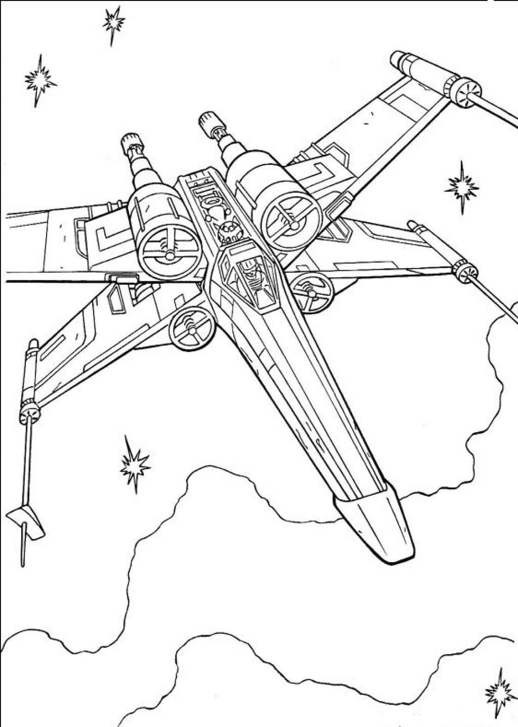 1024x1437 Star Wars Ship 1 Coloring Pages.jpg 1.024 1.437 Pixels Aidan'S