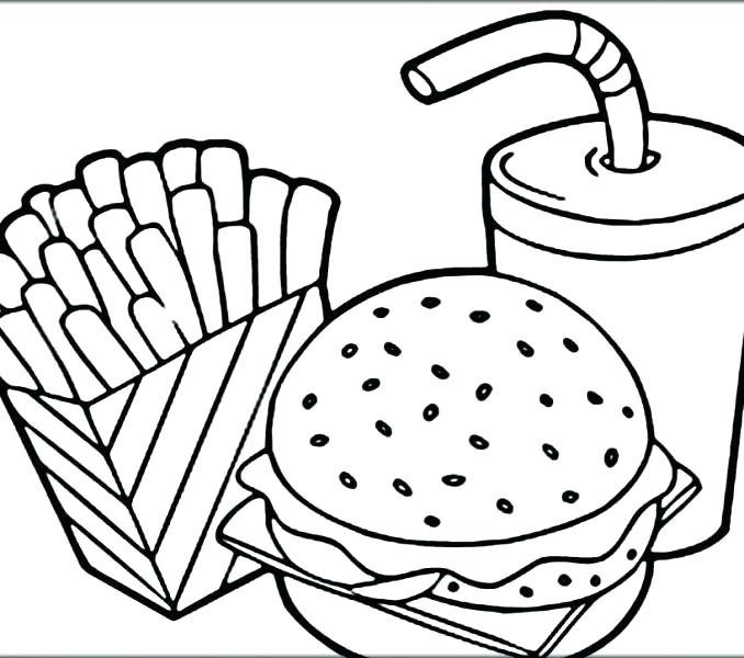 678x600 Coloring Page Pizza Pizza Coloring Pages Pizza Coloring Page