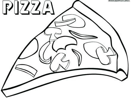 440x330 Coloring Pages Pizza Pizza Coloring Pages Coloring Pages