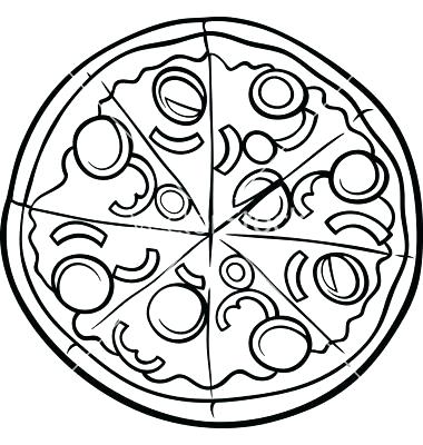 380x400 Coloring Pages Pizza Pizza Coloring Pages 5 Coloring Pictures