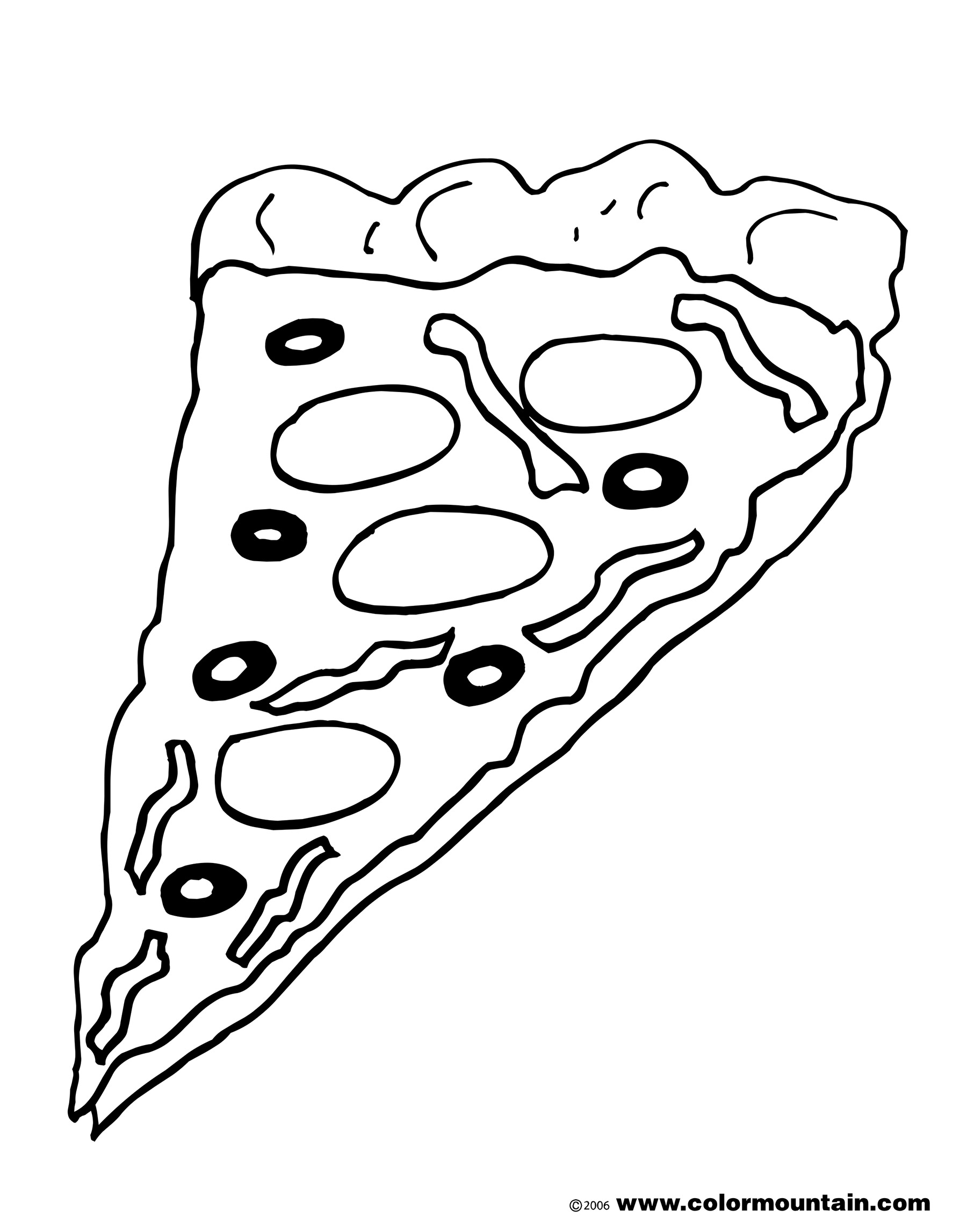 1800x2294 Pizza Coloring Pages Diaet Me With Page