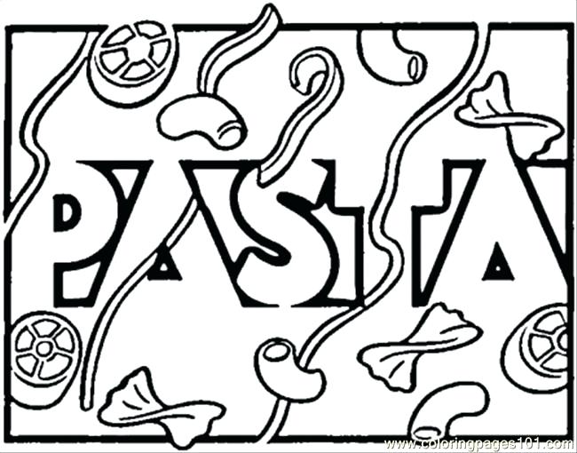 650x510 Pizza Color Page Pizza Coloring Pages Pizza Hut Coloring Pages