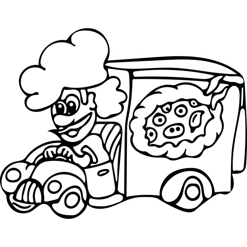 800x800 Pizza Color Page Colouring Cheese Slice Coloring Google Pages