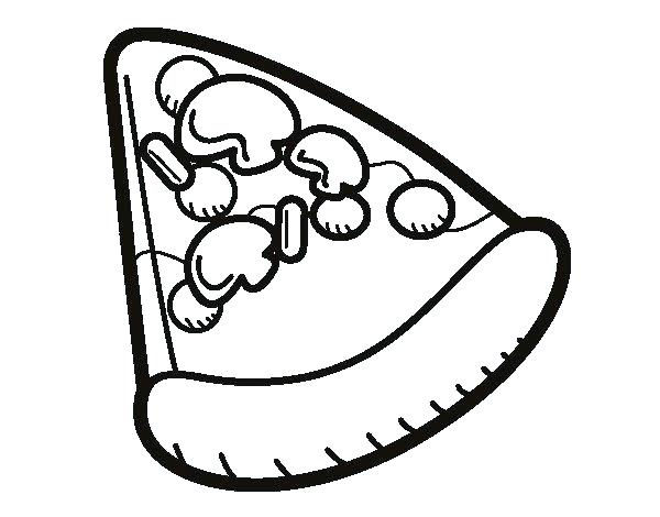 600x470 Pizza Coloring Pages Pizza Coloring Pages Preschool Slice Of Page