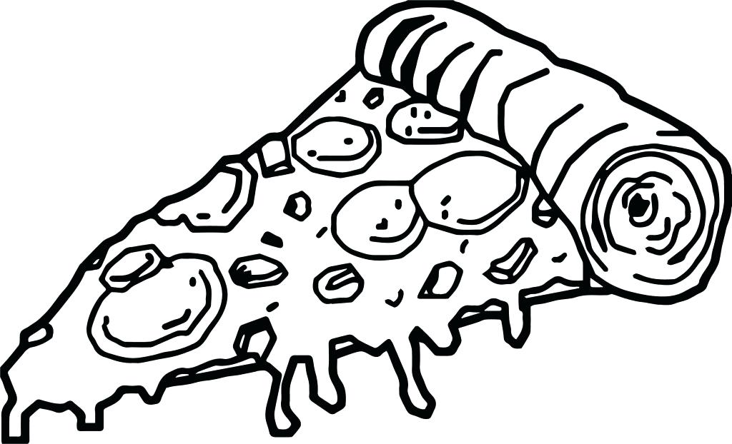 1024x622 Coloring Page Pizza Cartoon Pizza Coloring Page Free Pages