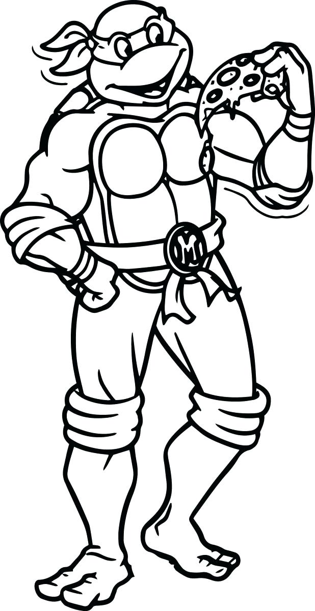 618x1199 Coloring Pages Surprising Pizza Slice Coloring Page Cheese Pizza