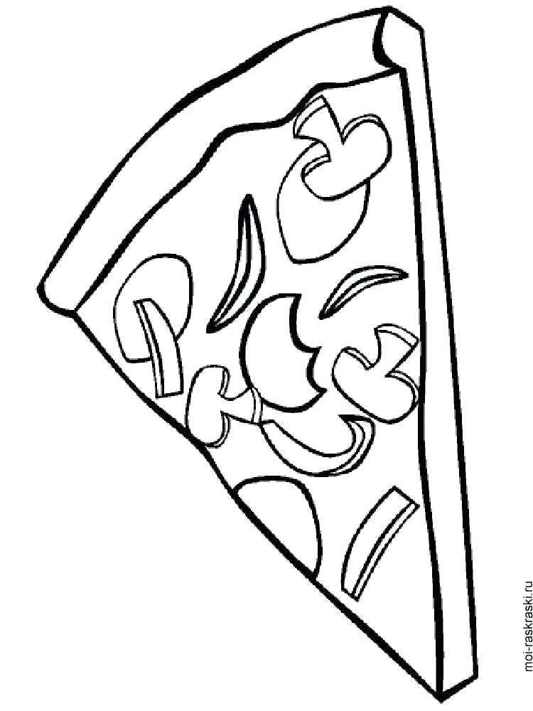 750x1000 Pizza Coloring Pages Pizza Coloring Pages Pizza Steve Coloring