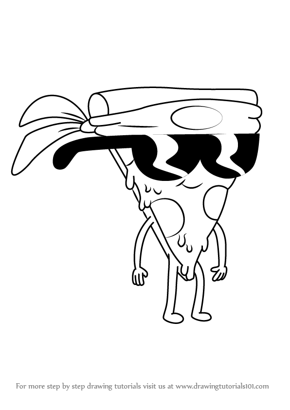 596x843 Pizza Steve Coloring Pages