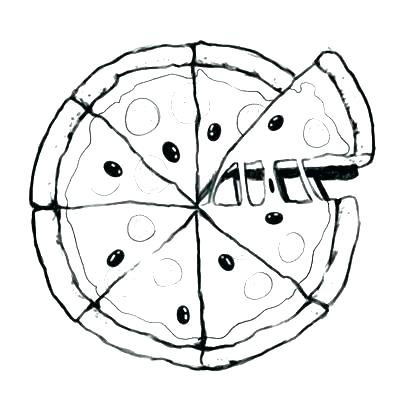 400x400 Make A Pizza Coloring Page Pizza Coloring Pages Pizza Coloring