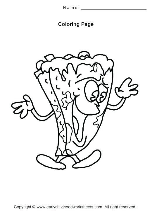 520x730 Pizza Toppings Coloring Sheets Devon Creamteas