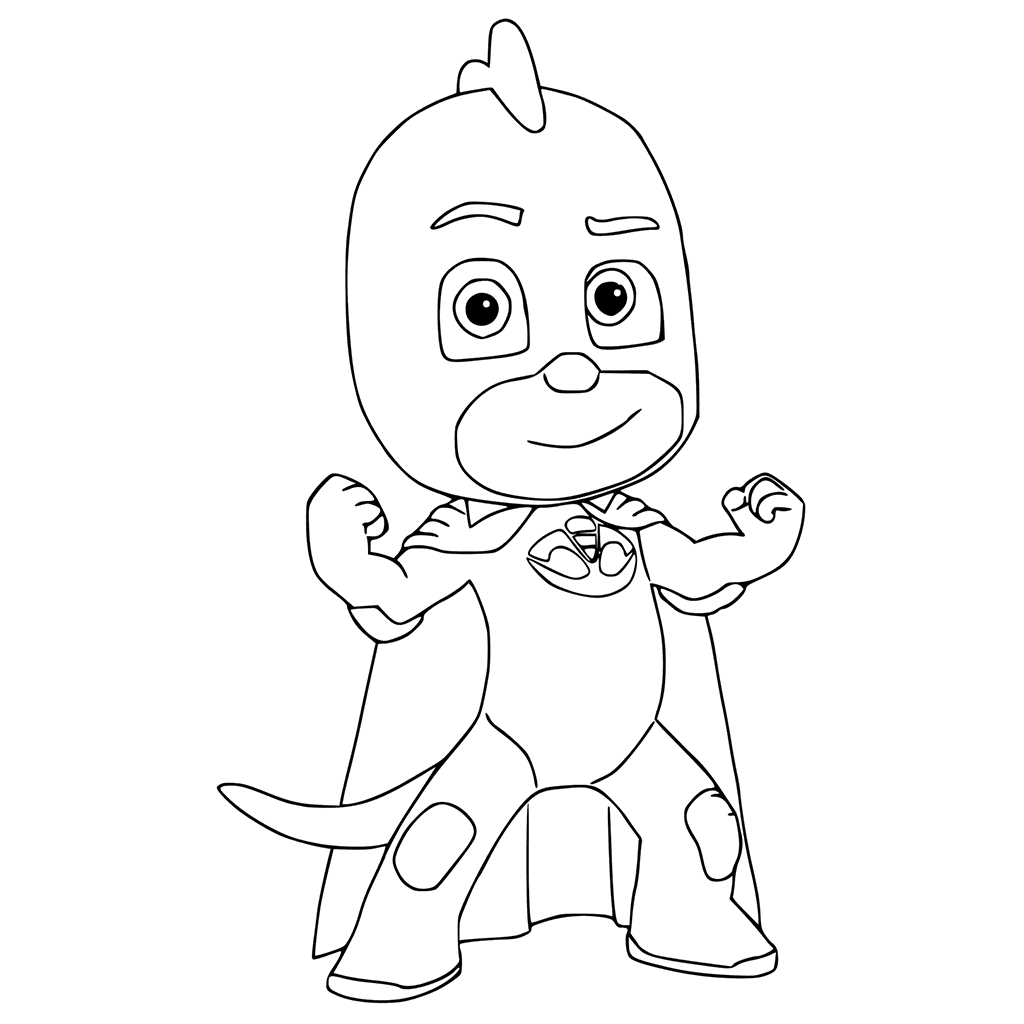 1024x1024 Top 30 Pj Masks Coloring Pages Pijama, Y Caras