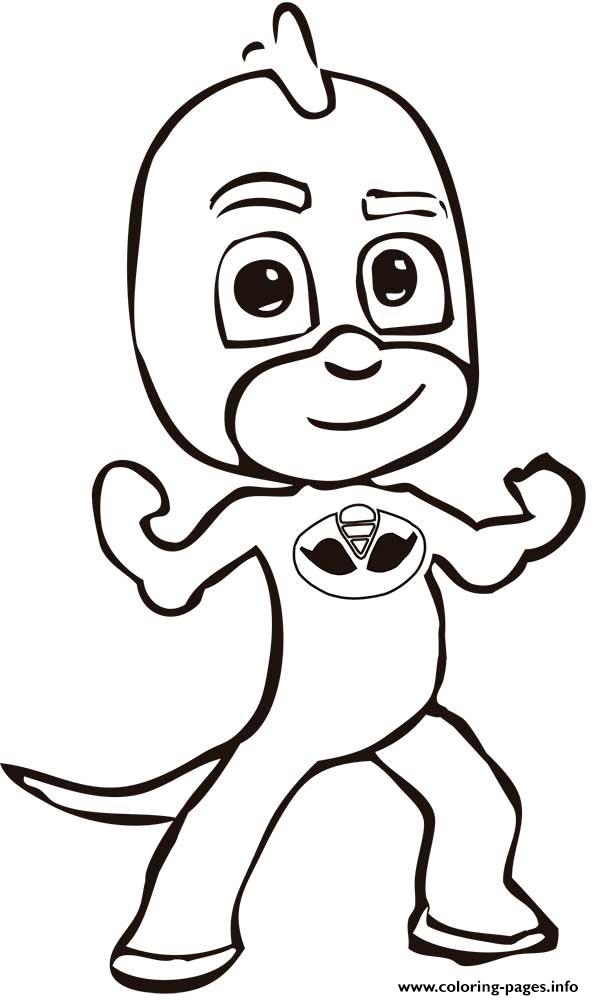 Pj Mask Coloring Pages