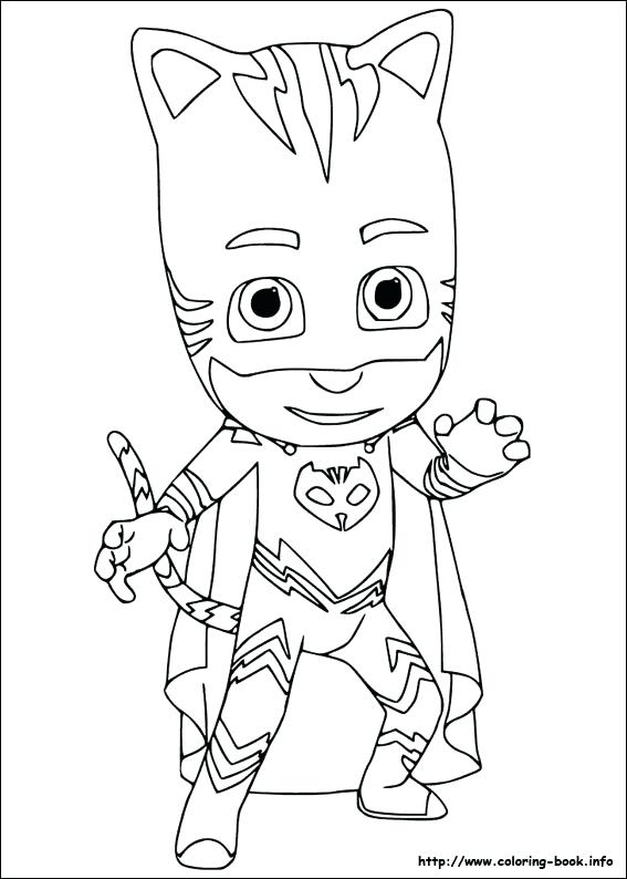 567x794 Pj Masks Coloring Book P J Masks Coloring Sheets Masks Coloring