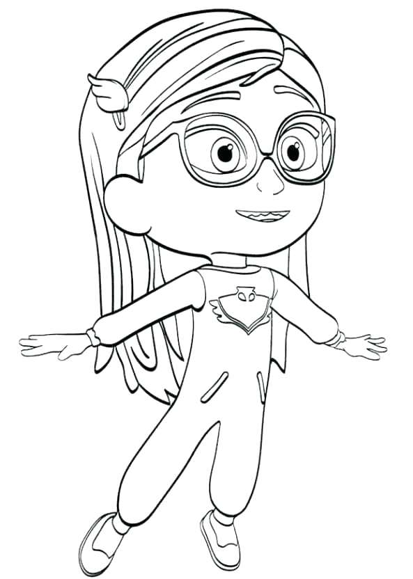 593x832 Pj Masks Coloring Book P J Masks Coloring Sheets Masks Coloring