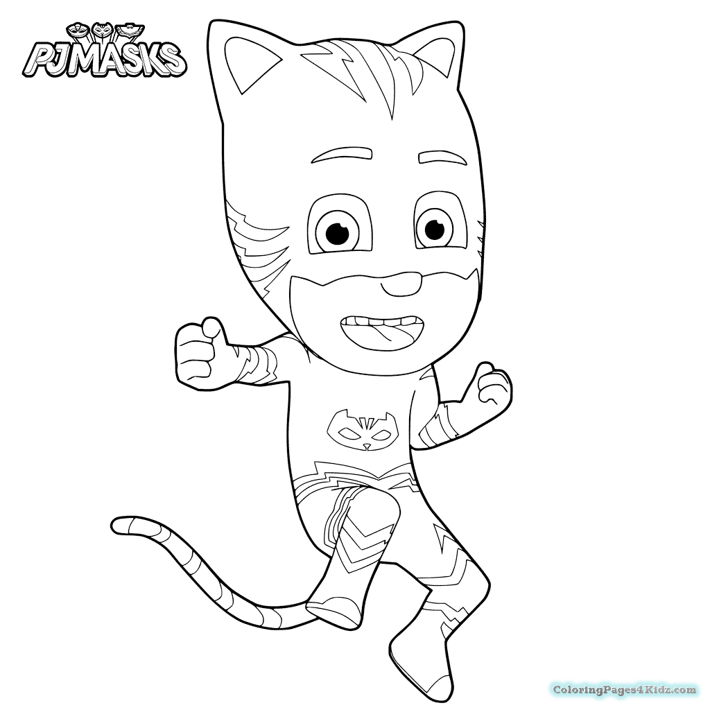 1024x1024 Pj Masks Coloring Pages 1023 Coloring Pages For Kids