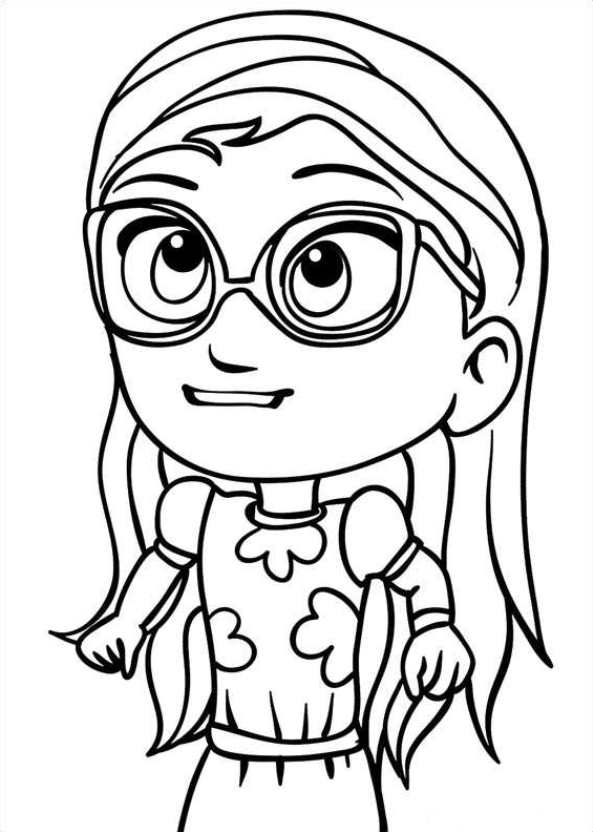 593x832 Kids N 20 Coloring Pages Of Pj Masks