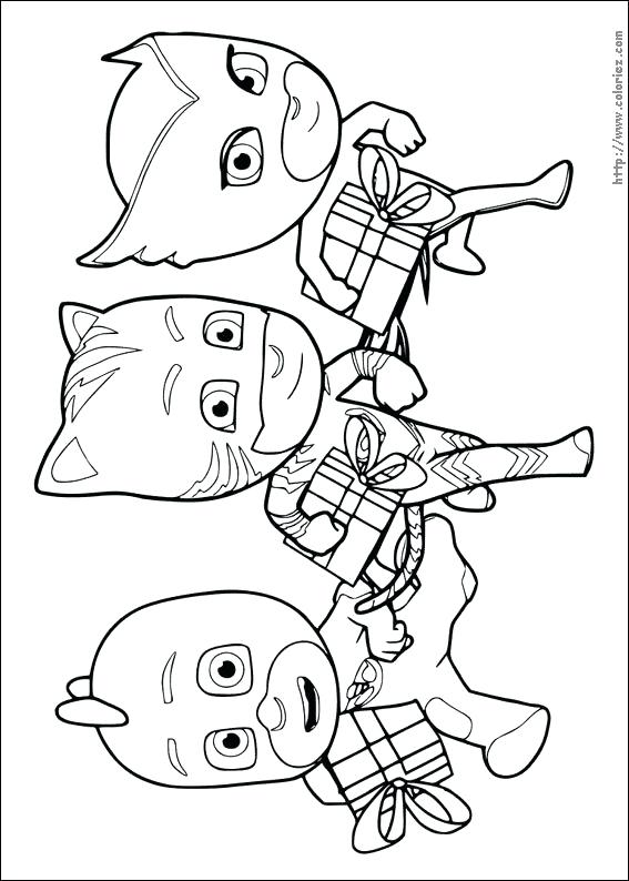 567x794 Pj Mask Coloring Pages Or Free Download Of Masks Coloring Pages