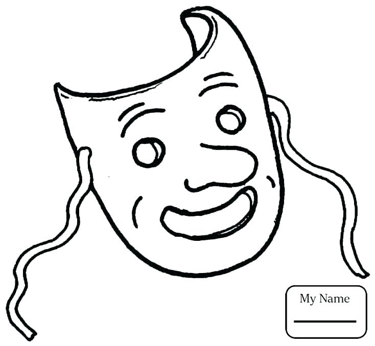 734x678 Night Ninja Masks Coloring Page Free Coloring Pages Online Pj
