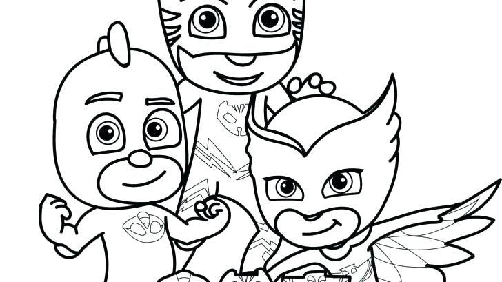 728x409 Pj Masks Coloring S Catboy Pj Masks Coloring Pages