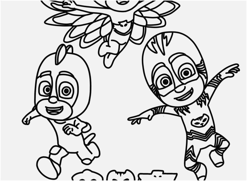 827x609 The Best Image Pj Mask Coloring Pages Phenomenal