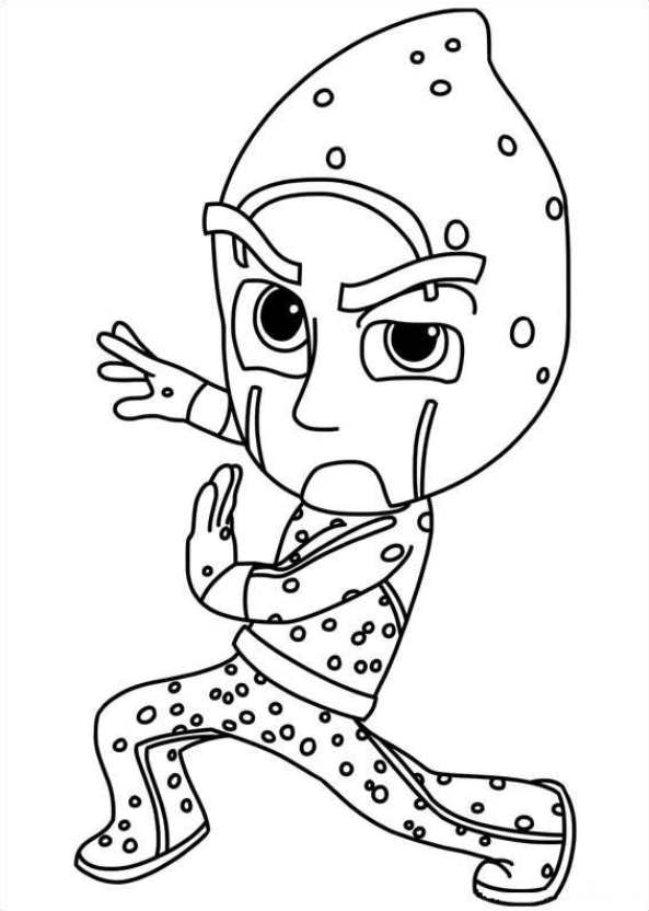 593x832 Kids N 20 Coloring Pages Of Pj Masks