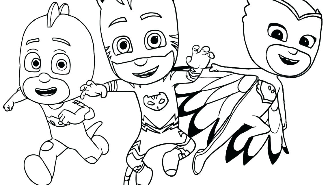 1136x640 Pj Masks Coloring Pages Pdf Masks Coloring Pages