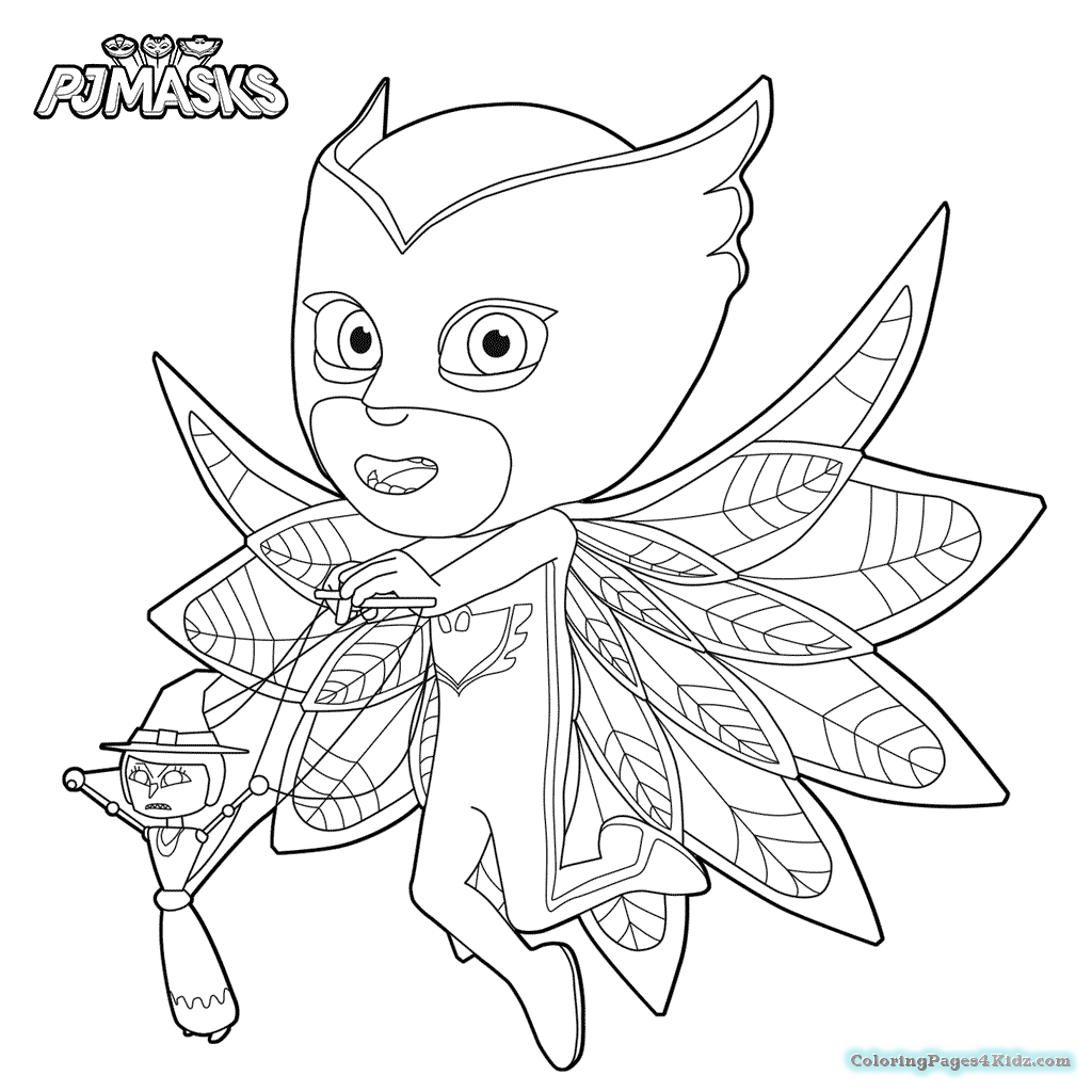 1024x1024 Pj Masks Coloring Pages 1011 Coloring Pages For Kids
