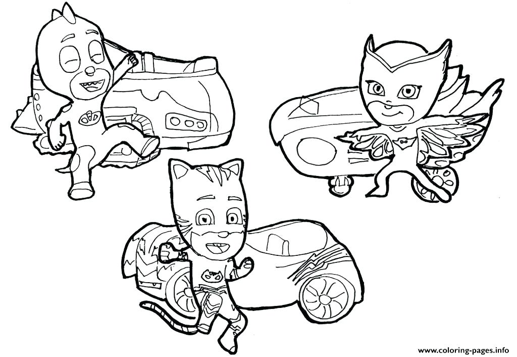 1024x706 Pj Masks Coloring Sheets And Masks Cars Coloring Pages Pj Masks