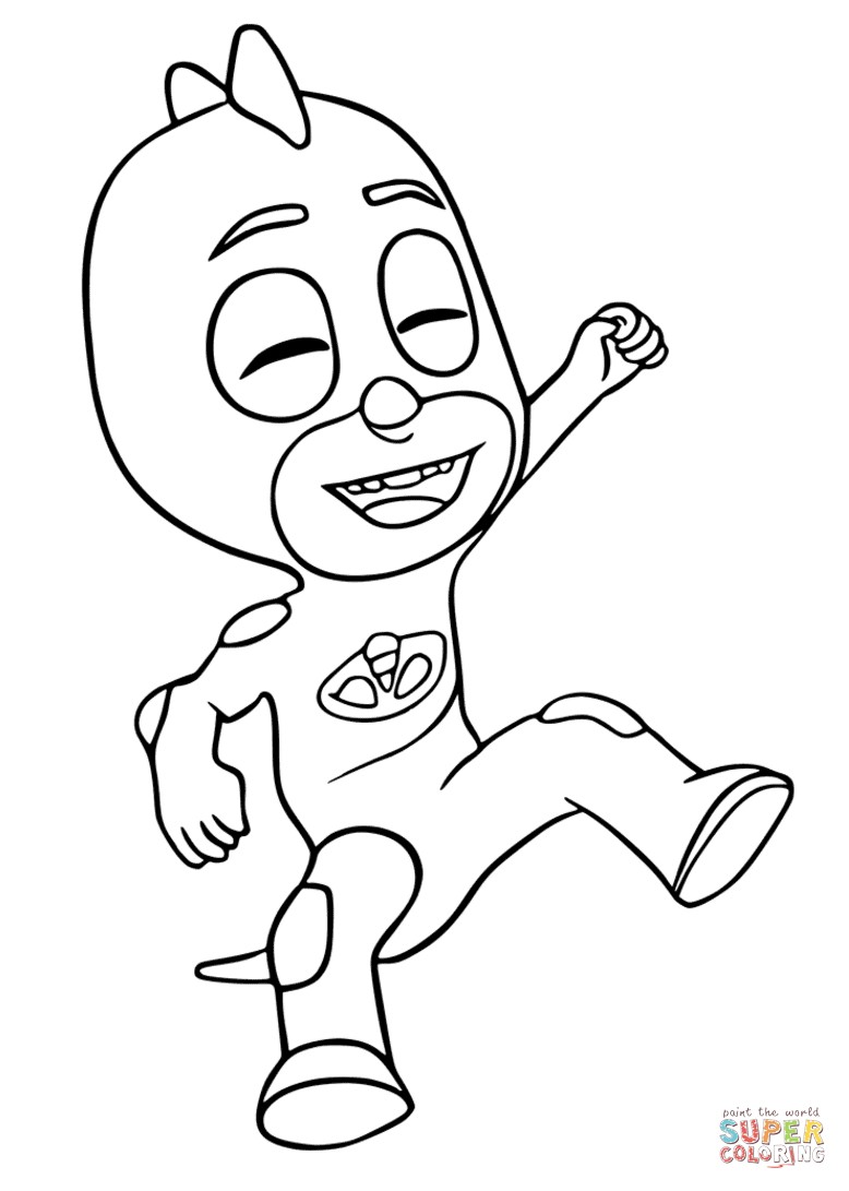778x1091 Coloring For Kids Cartoon Gecko Pages Download And Print Free