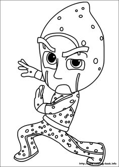 236x330 Pj Masks Coloring Pages To Download And Print For Free Jj's 3rd