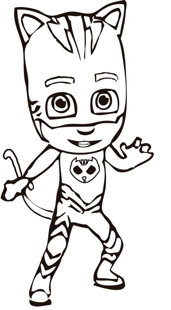 552x1000 Pj Show Coloring Pages Masks Coloring Pages Pj