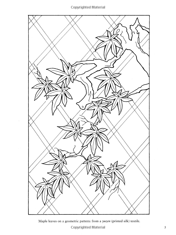 600x800 Japanese Designs (Dover Design Coloring Books) Y. S. Green