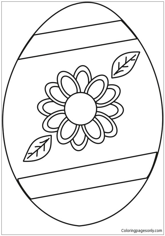 577x822 Easter Egg Coloring Page Egg Coloring Pages Free Printable
