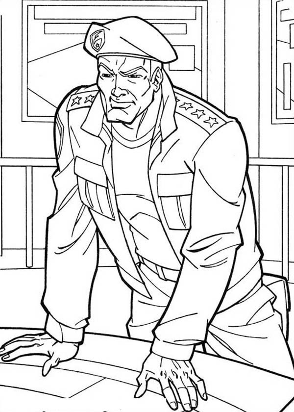 600x840 G.i. Joe Attacking Plan Coloring Pages Batch Coloring