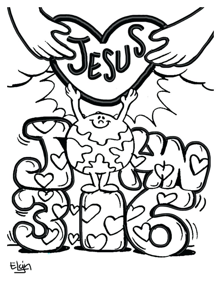 770x1010 Good John 3 16 Coloring Page Or Plan Of Salvation Coloring Page