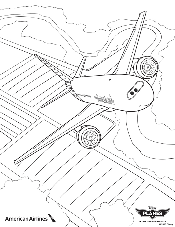 612x792 Disney Planes 2 Coloring Pages