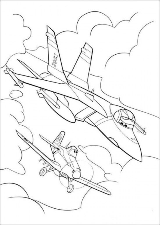 550x770 Free Coloring Pages Of Planes Picture 7 550x770 Picture Doors
