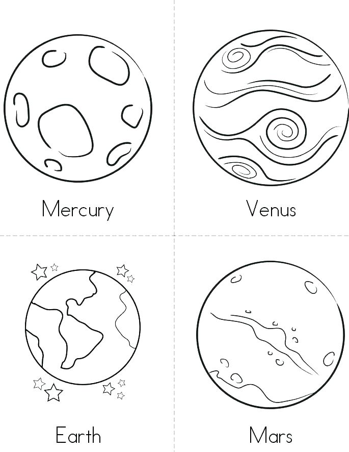 685x886 Planet Coloring Pages With The 9 Planets Preschool Coloring Pages