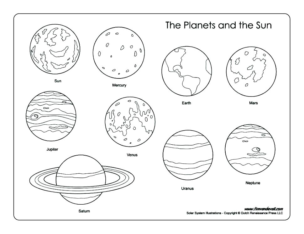 970x749 Planets Coloring Pages Solar System Coloring Pages Plus Sun