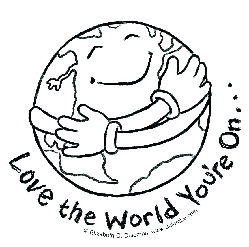 863x859 Earth Day Coloring Coloring Pages Earth Coloring Page Of Earth