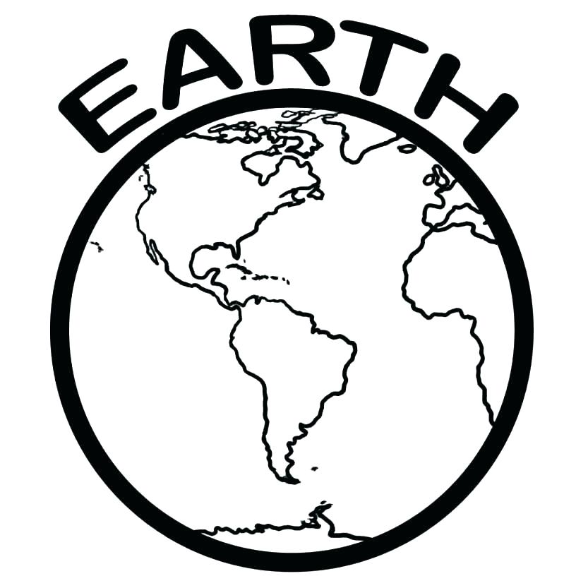 816x816 Planet Earth Coloring Page 13