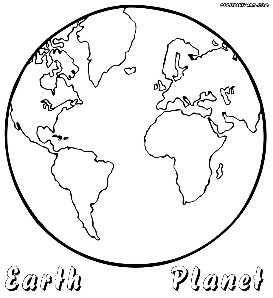 916x1000 Planet Earth Coloring Pages 2187 Earth Coloring Pages World