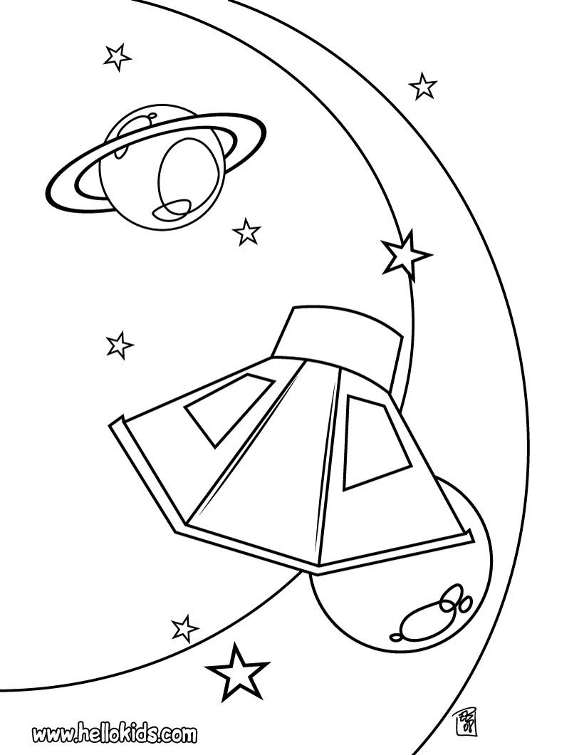 820x1060 Mars Coloring Pages