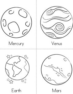 236x305 Planet Coloring Pages Mercury Venus Earth Mars Vbs