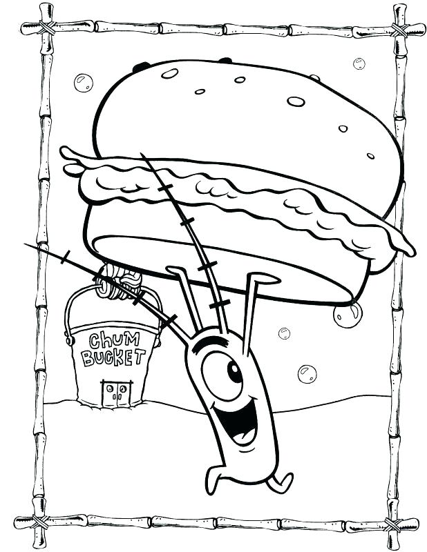 618x800 Plankton Coloring Pages Plankton Coloring Pages Zoo Plankton