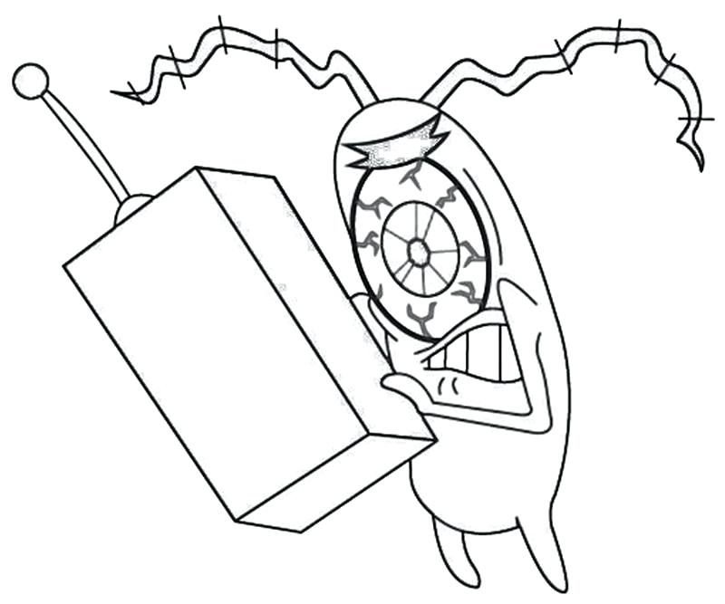 800x667 Plankton Coloring Pages
